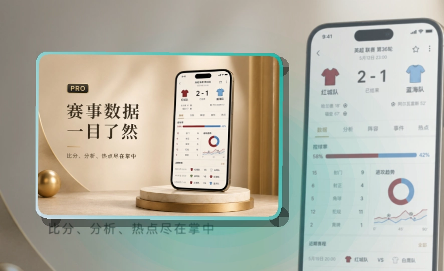 华体会 App赛事功能整理 页面展示